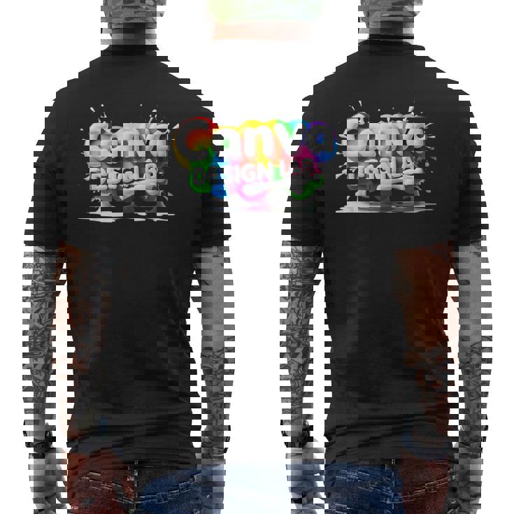 Canva Lab ２０２５オリジナル メンズTシャツ バックプリント