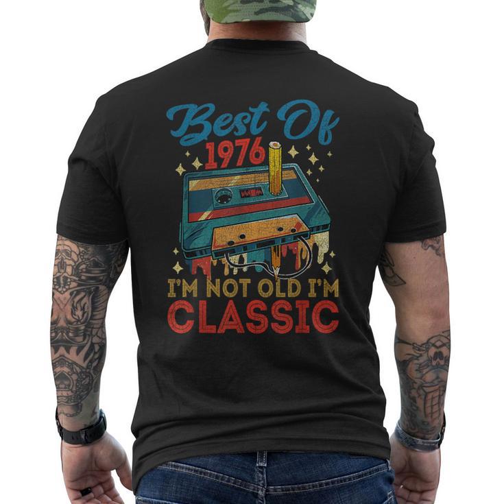 Casete Clásico De Cumpleaños Con Texto En Inglés I'm Not Old I'm De 1976 Camiseta Hombre Estampado Espalda