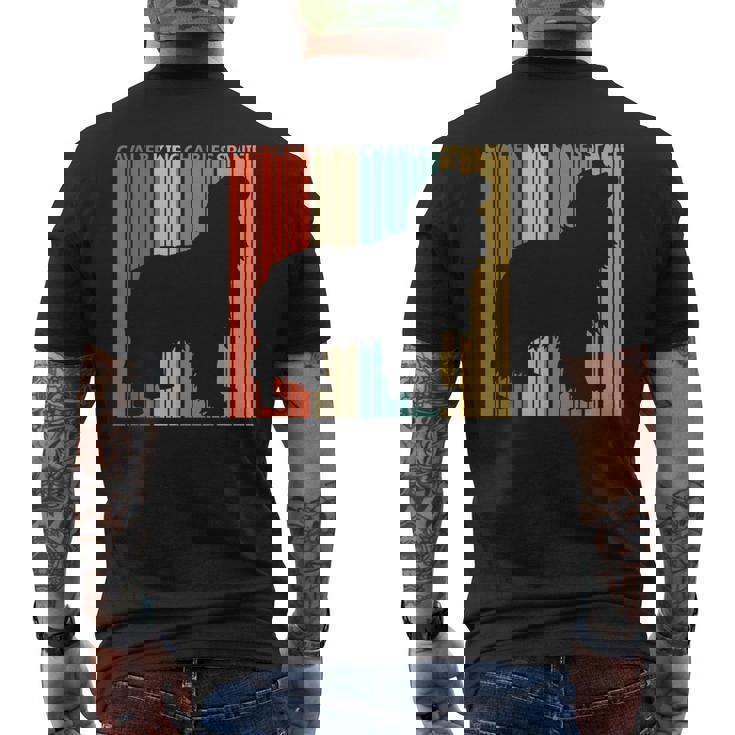 Cavalier King Charlespaniel キャバリア・キング・チャールズ・スパニエル メンズTシャツ バックプリント