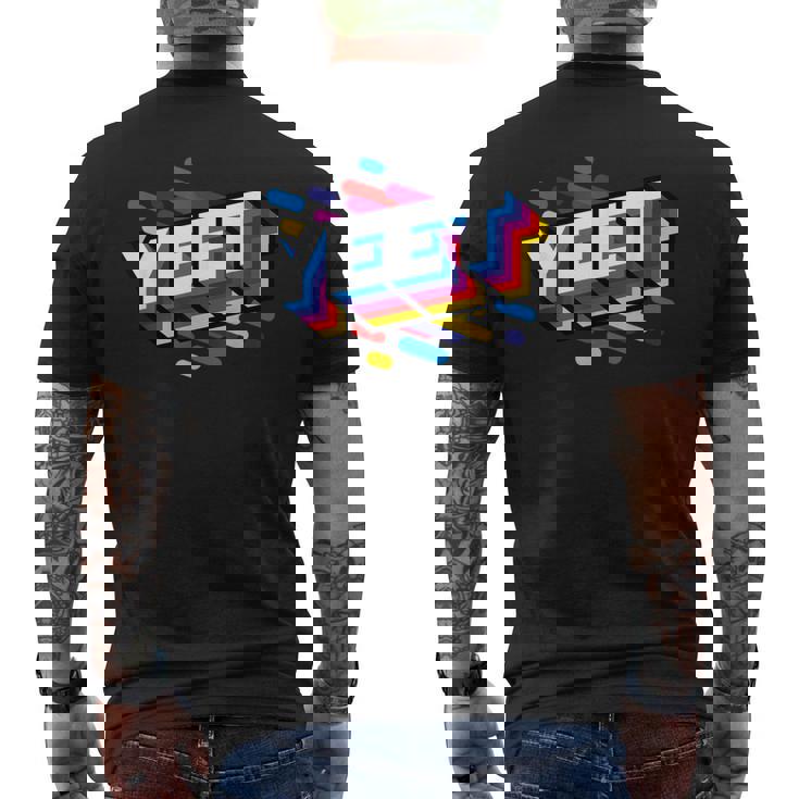 Celebration Yeet キッズ トレンディ ミーム スローガン Yeeting メンズTシャツ バックプリント