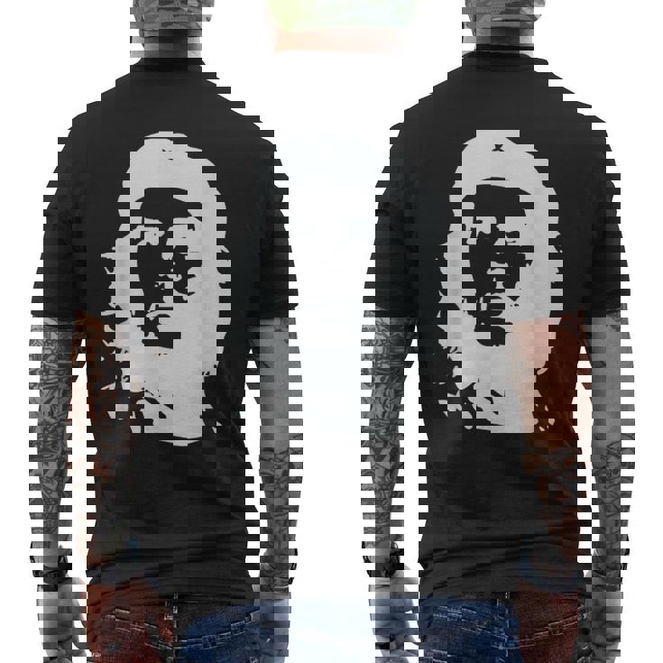 Che Guevara キューバ革命 反乱軍 フィデル カストロ 葉巻 キューバ メンズTシャツ バックプリント