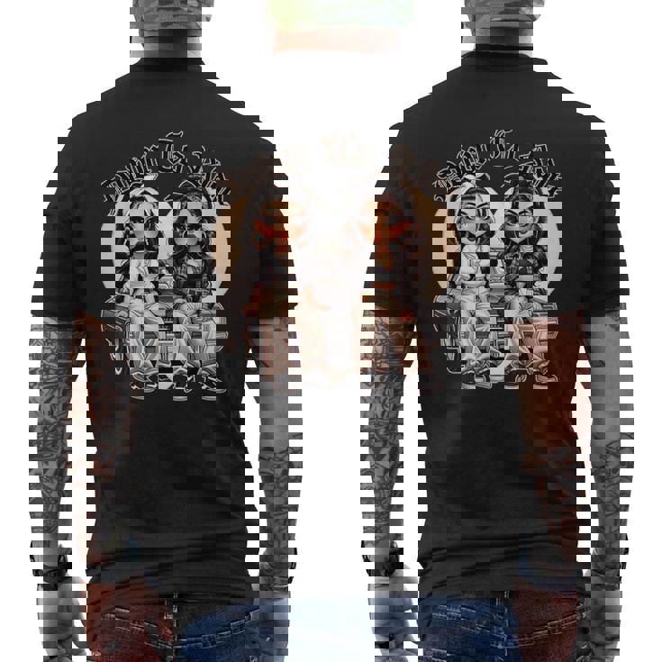 Chicano メキシカンローライダー ダウントゥライド メンズTシャツ バックプリント