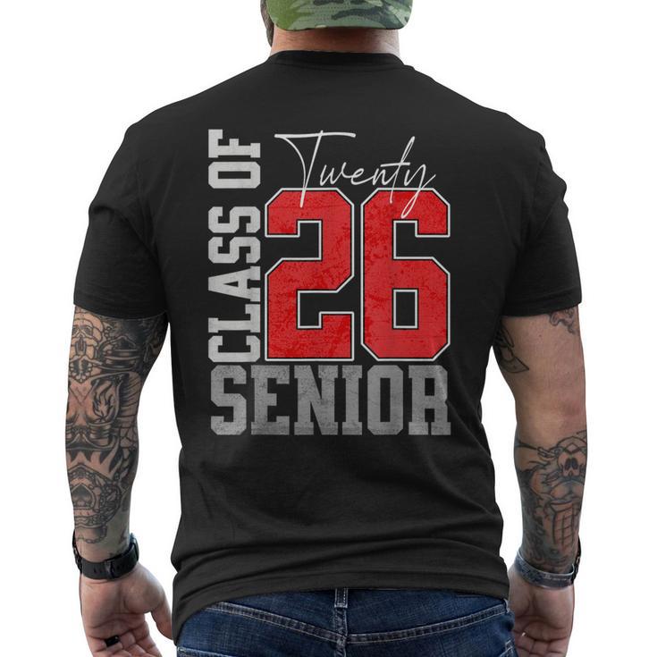 2026 Senior Class New Year 2026 Roman Numeral Men's T-shirt Back