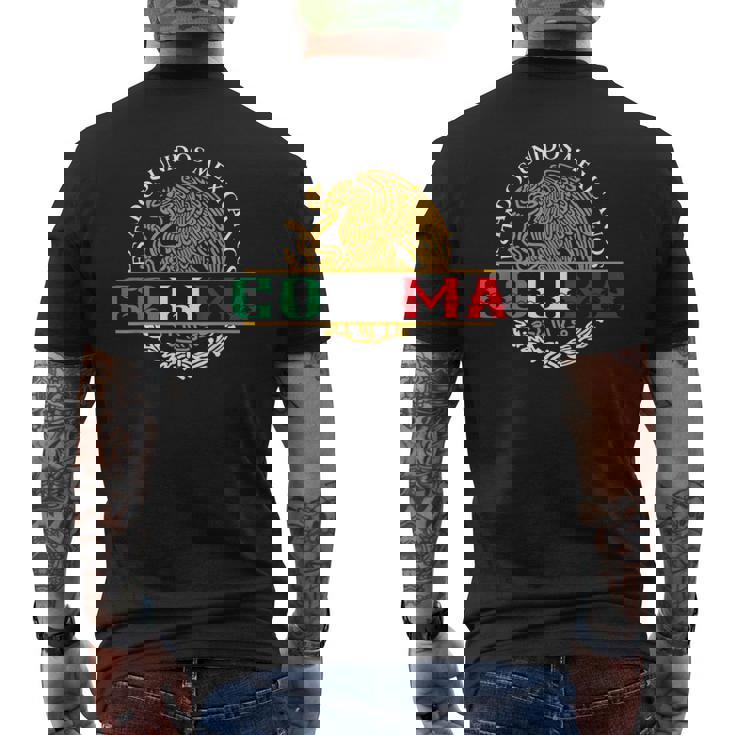 Colima Mexicoouvenir Mexican Pride Fiesta Cinco De Mayo メンズTシャツ バックプリント