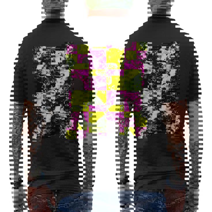 Collage メンズTシャツ バックプリント