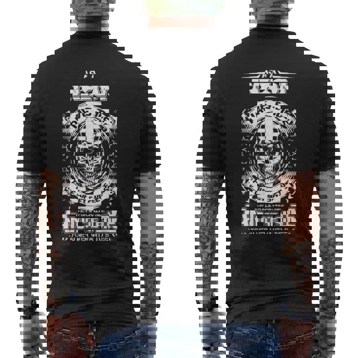 Como Nixon Tengo 3 Ladosolo Conocí A Unas 4 Personas Camiseta Hombre Estampado Espalda