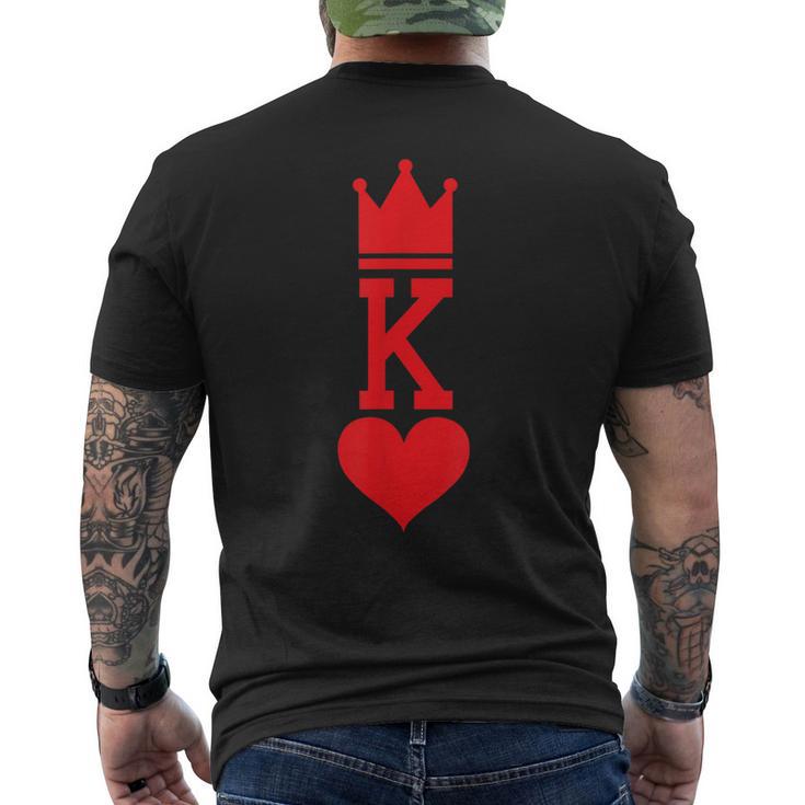 Costume Du Roi De Cœur T-shirt imprimé au dos