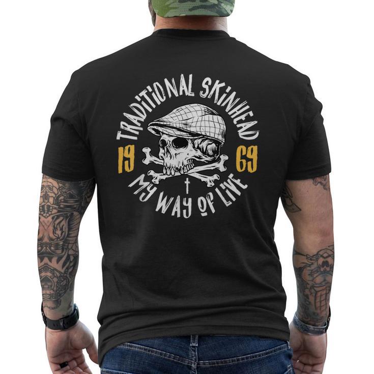 T-shirt Skinhead Oi ! Ska - Drapeau St George - Coupe Regular En Coton Blanc - Homme/Femme