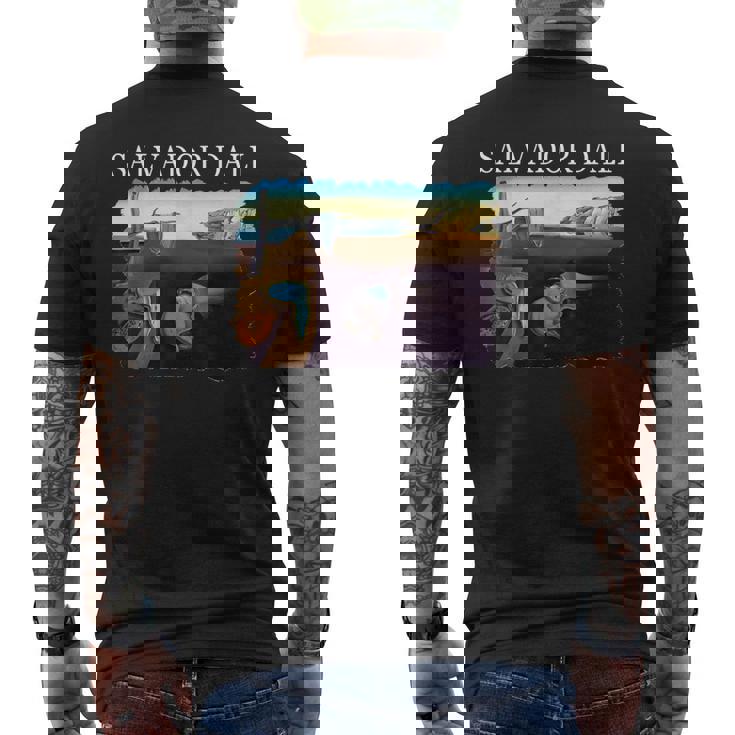 Dali メモリーの持続性 メンズTシャツ バックプリント