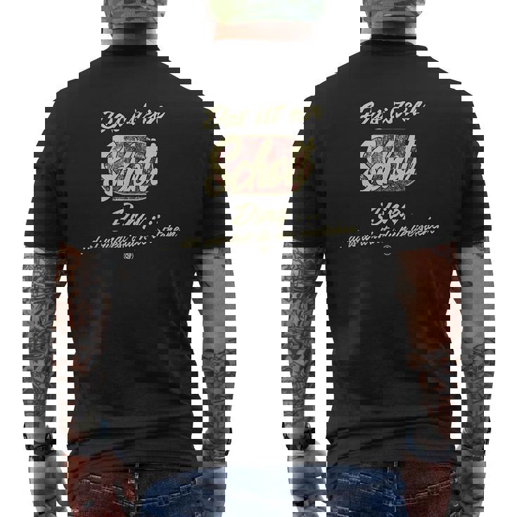 Das Ist Einchott Ding Familychott メンズTシャツ バックプリント