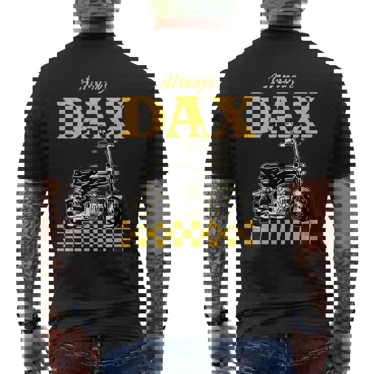 Dax ダックスt 125 Cc バイク ミニバイク ミニモト スクーター カスタム 原付 二種 メンズTシャツ バックプリント