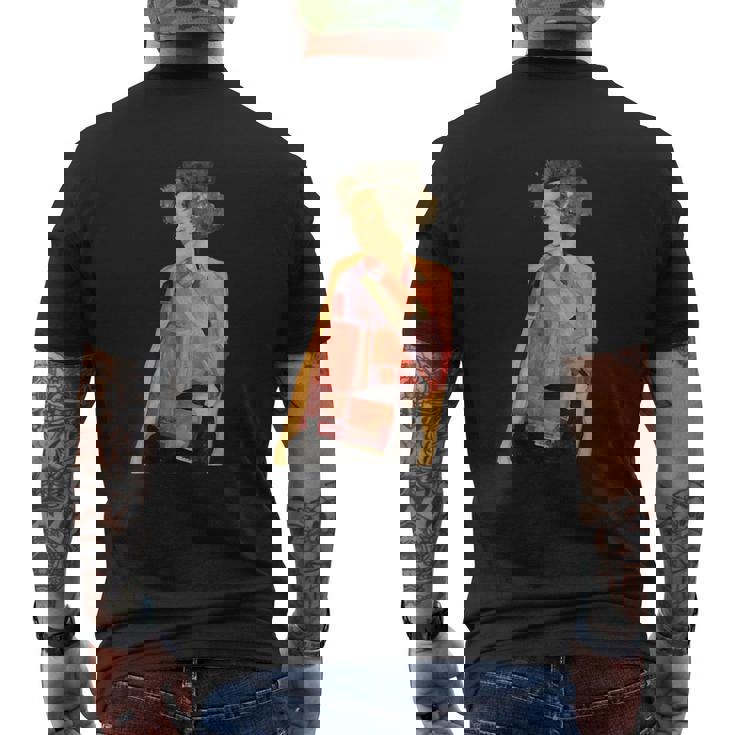 The Daydreamer ゲルティ・シーレ By エゴン・シーレ 1911 メンズTシャツ バックプリント