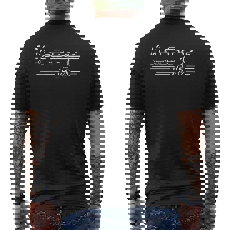 Decoracionesintage De 40 Cumpleañosintage 1985 40 Años Camiseta Hombre Estampado Espalda
