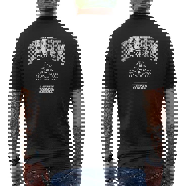 Denhamprings La メンズTシャツ バックプリント