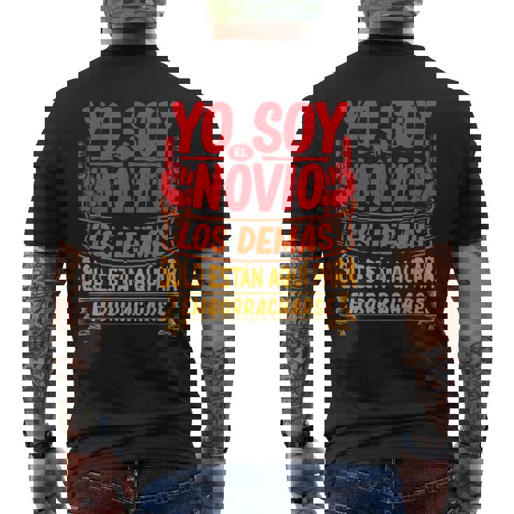 Despedida Deolteroet De S 13 Yooy El Novio Camiseta Hombre Estampado Espalda