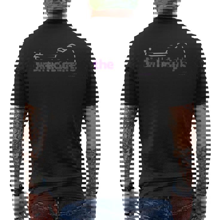 Dim The Lights 003 メンズ ロック ライブ フェス バンド ギター 音楽 おしゃれ 男女兼用 キッズ メンズTシャツ バックプリント