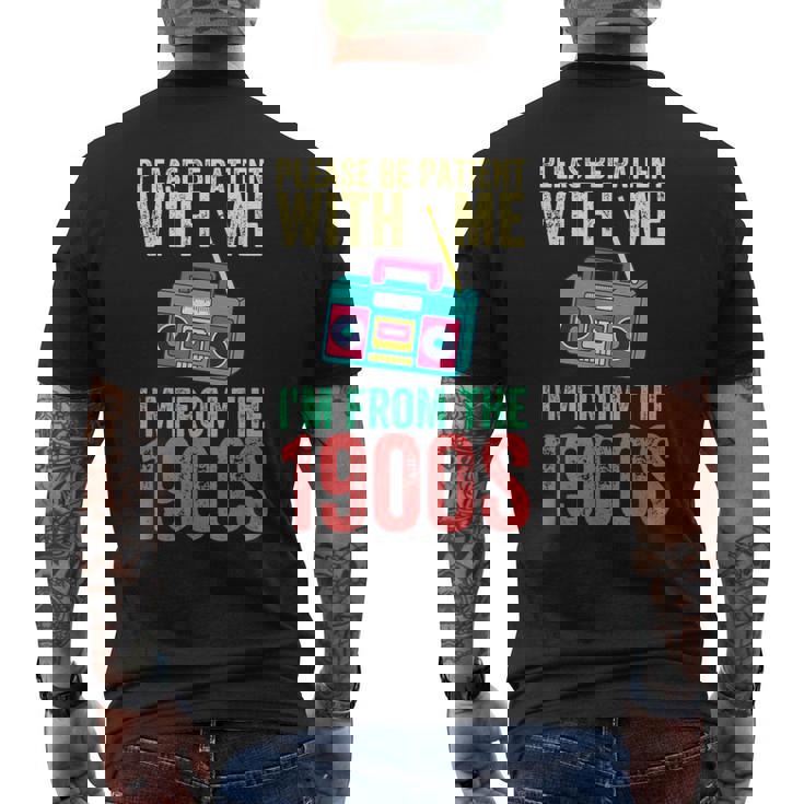 Divertente 1900Secchio Uomo Nonno Compleanno Papàcherzo Festa Del Papà T-shirt da uomo con stampa posteriore