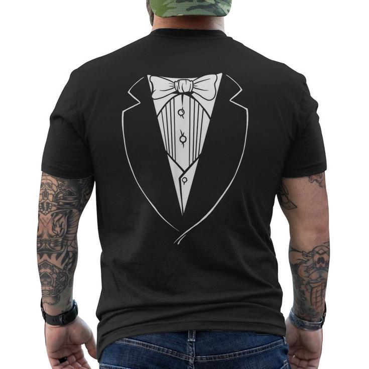 Divertido Traje De Cena Clásico Traje De Fiesta Regalo Camiseta Hombre Estampado Espalda
