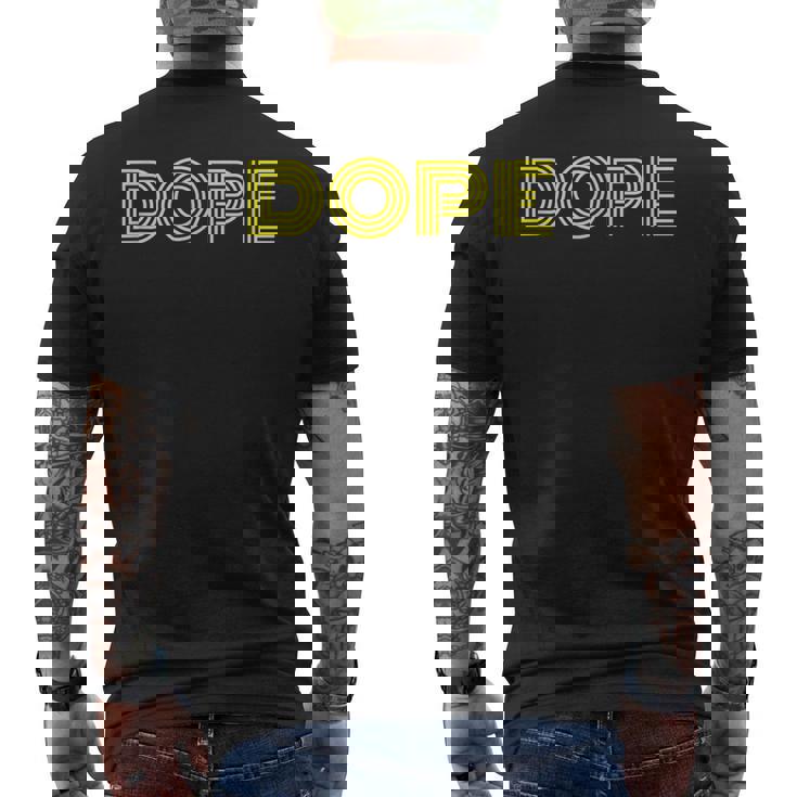 Dope 男女兼用 メンズTシャツ バックプリント