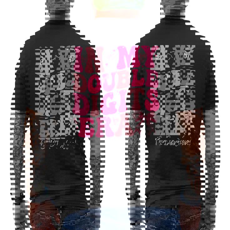 In My Double Digits Era 10Th Birthday Version Coquette Bow Men's T-shirt Back Print