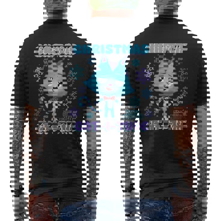 Dreamworks ギャビーのドールハウス ホリデー キャットラット メンズTシャツ バックプリント