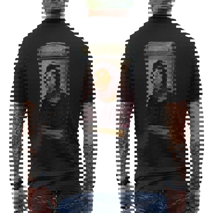 Ecce Homo Cecilia ユーモア クール アンダージャケット グラフィック Jesus メンズTシャツ バックプリント