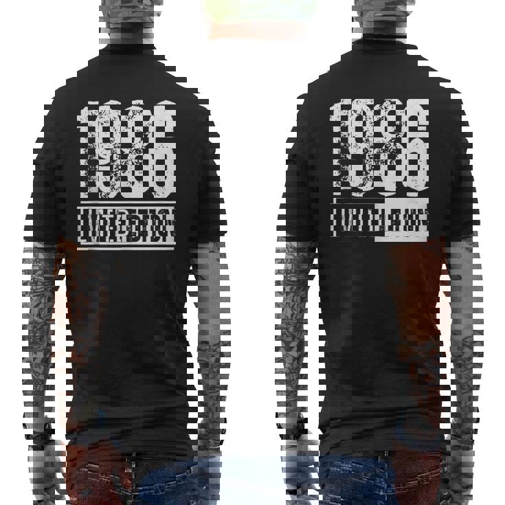 Edición Limitada Y Nacido En 1986 In Mangas Camiseta Hombre Estampado Espalda