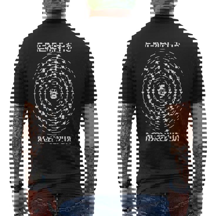 Element 115 Moscovium Ununpentium 原子番号 Ufo Alien メンズTシャツ バックプリント