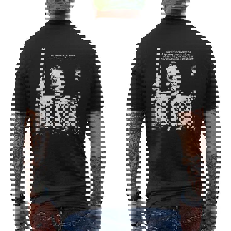 Elvin Jazz Wisdom Drummer Musician 1色 メンズTシャツ バックプリント