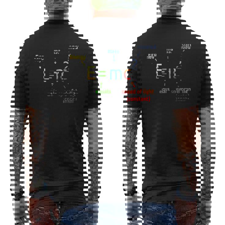 EMc2 方程式 メンズTシャツ バックプリント