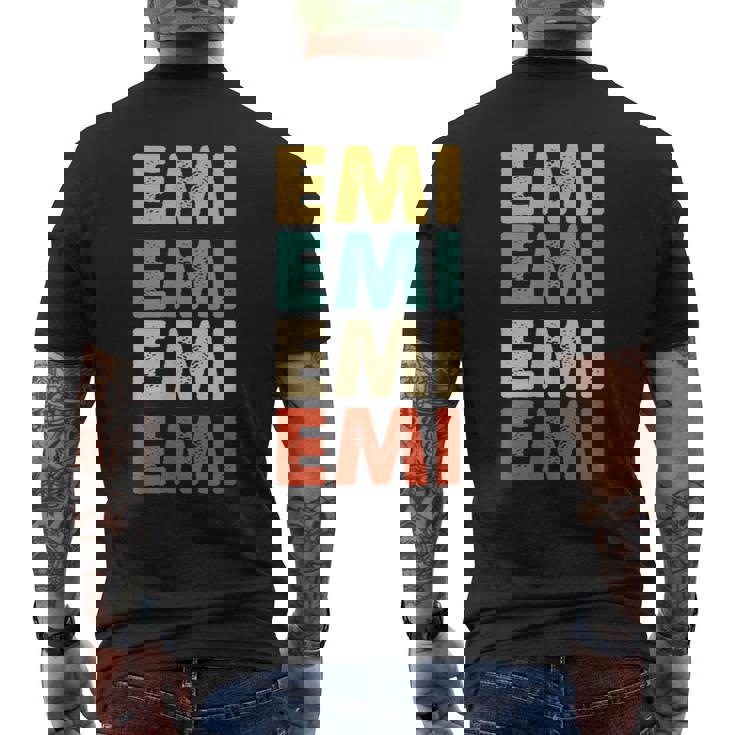 Emi 恵美 メンズTシャツ バックプリント