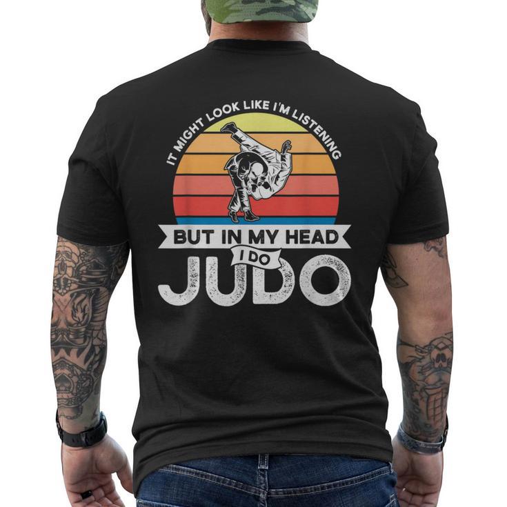 En Mi Cabeza Hago Judo Judo Camiseta Hombre Estampado Espalda