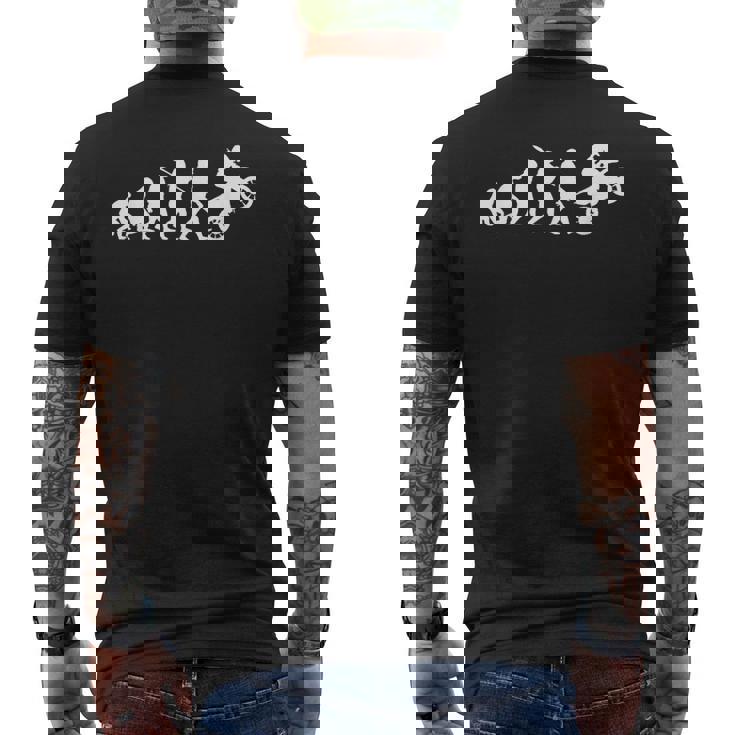 Enduro モーターバイク Evolution Man モトクロス メンズTシャツ バックプリント