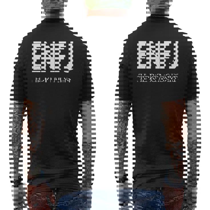 Enfj 主人公enfj メンズTシャツ バックプリント