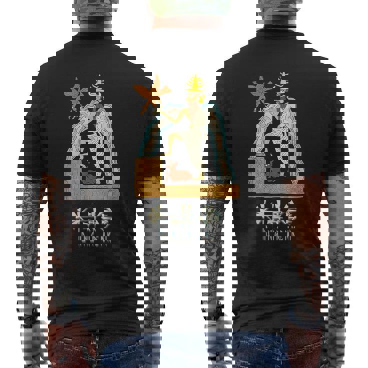 Enki God アヌンナキ メンズTシャツ バックプリント