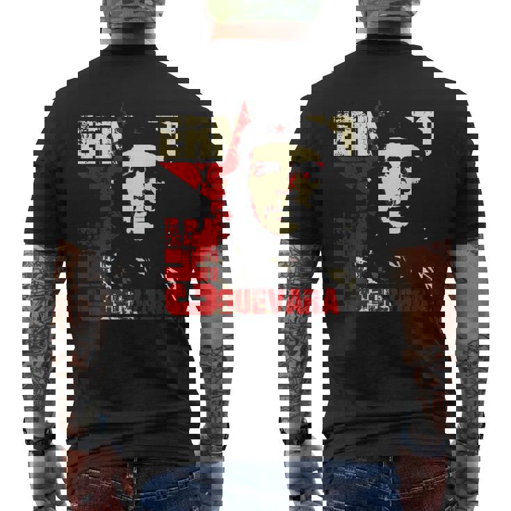Ernesto Che Guevara シャツ キューバエルチェキューバ革命チェ メンズTシャツ バックプリント