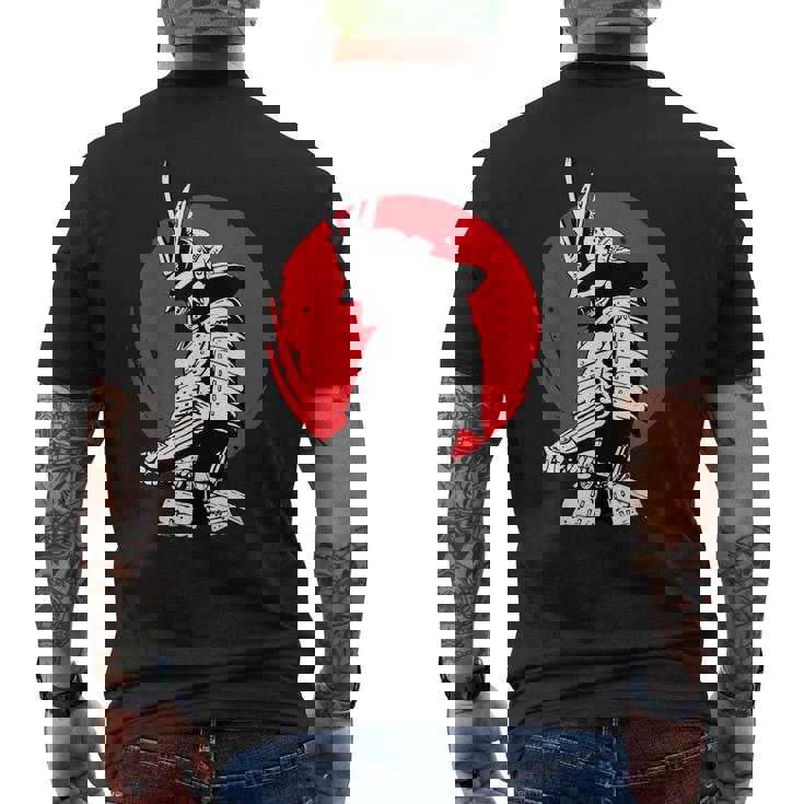 Espadachínamurái Camiseta Hombre Estampado Espalda