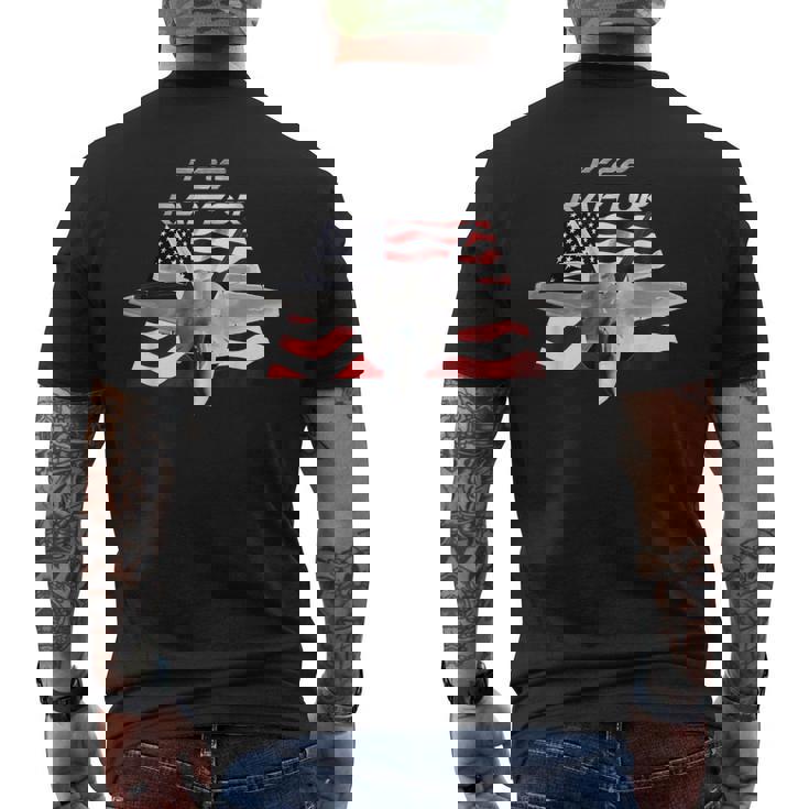 F-22 ラプター メンズTシャツ バックプリント