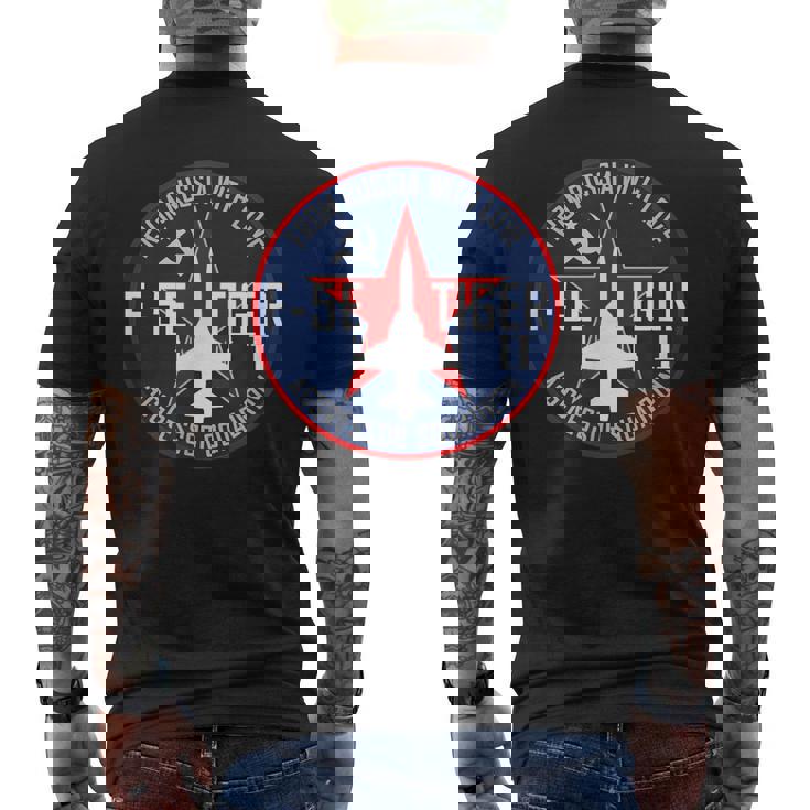 F-5E タイガーii メンズTシャツ バックプリント