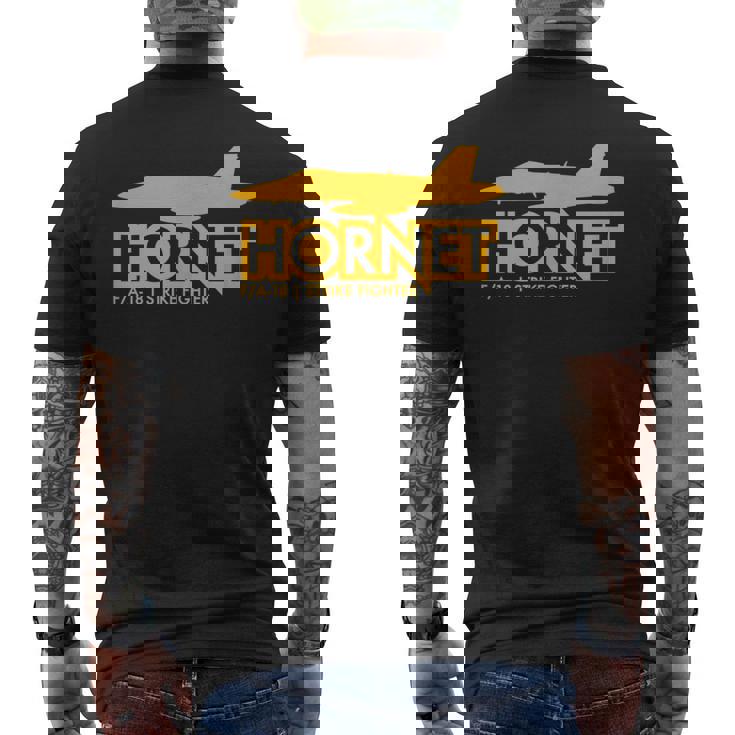 FA-18 ホーネット メンズTシャツ バックプリント