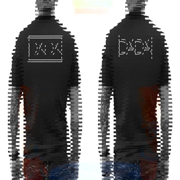Fathers Day For New Dad Him Papa Grandpa 2025 Dada Men's T-shirt Back Print