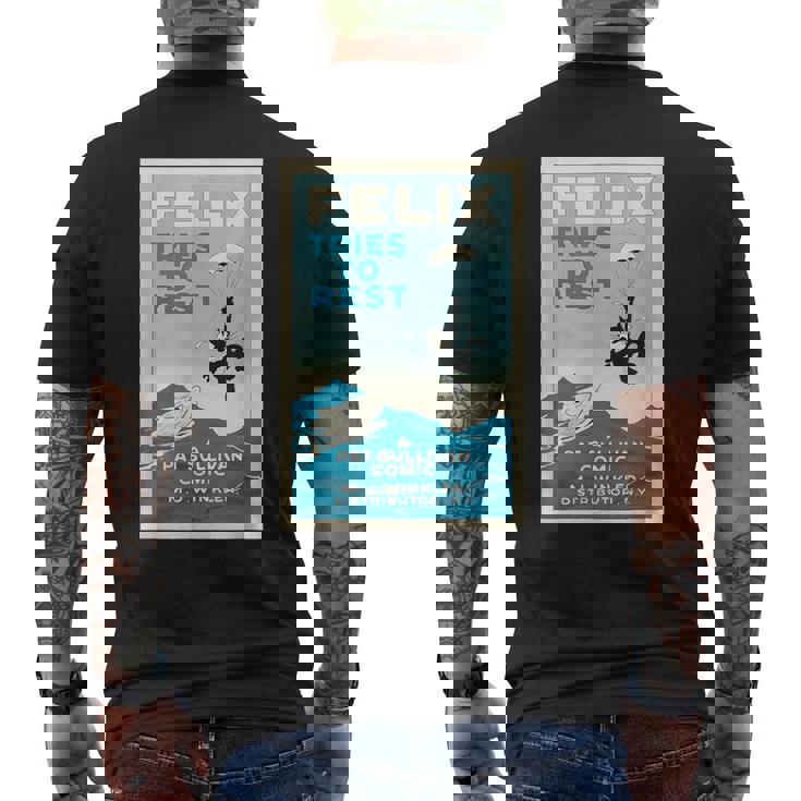 Felix Tries To Rest 1924 メンズTシャツ バックプリント