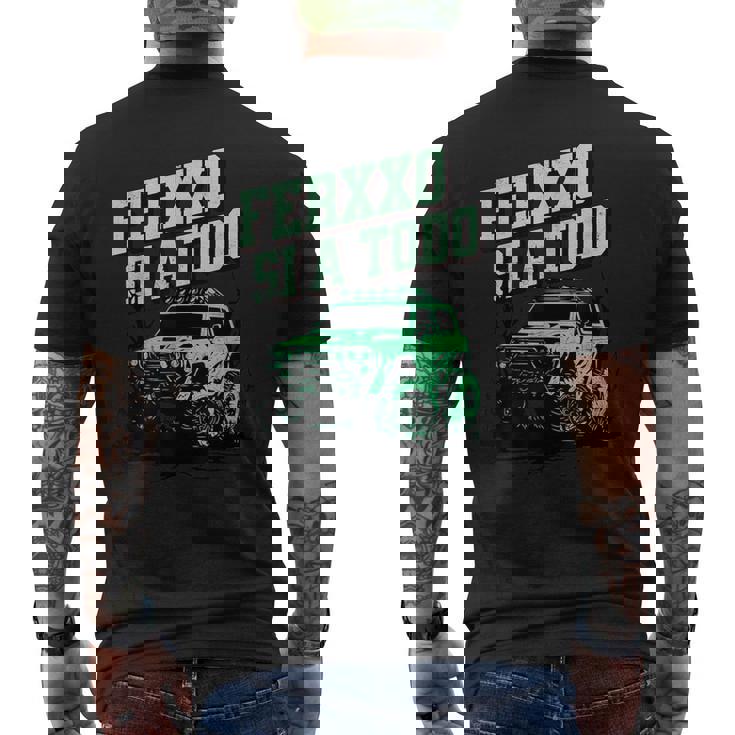 Ferxxoi A Todo オフロードアドベンチャー メンズTシャツ バックプリント