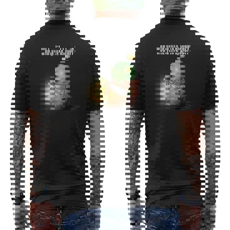 Ffxi Ff11 Mmorpg ブラッドポートはいかがですか メンズTシャツ バックプリント