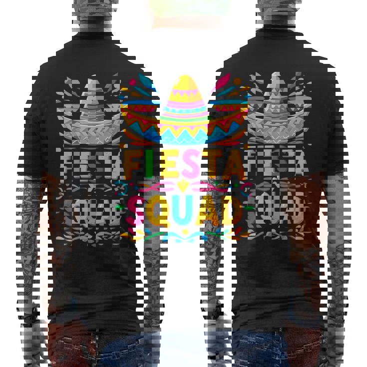 Fiesta Squad Family Matching Cinco De Mayo Men's T-shirt Back Print