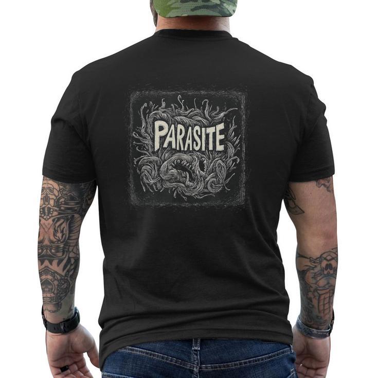Fuerza De Parásitos Para Losupervivientes Definitivos Camiseta Hombre Estampado Espalda
