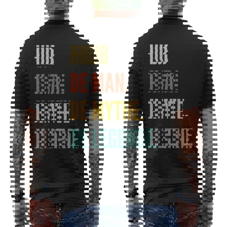 Dutch First Name Huub メンズTシャツ バックプリント