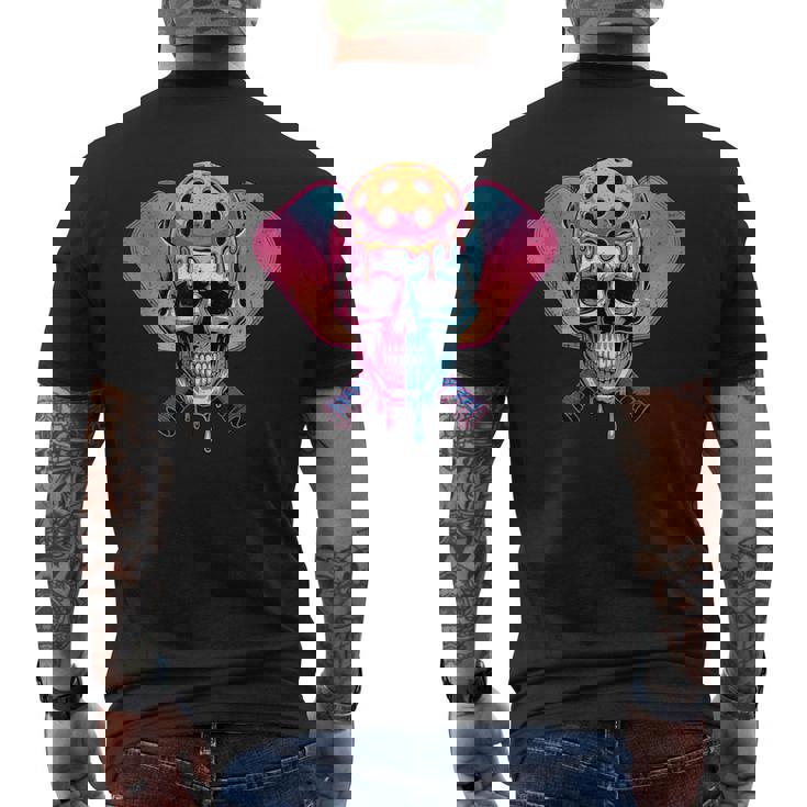 Game Overkull ピックルボール パドル ドリップグラフィック メンズTシャツ バックプリント