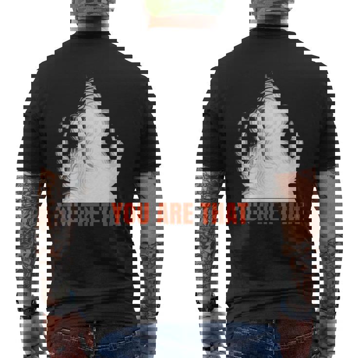 Ganesha ガネーシャ You Are That メンズTシャツ バックプリント