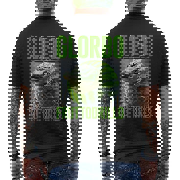 Glorbo Fruttodrillo Ai モンスター イタリアン ブレイン ロート キッズ 男の子 メンズTシャツ バックプリント